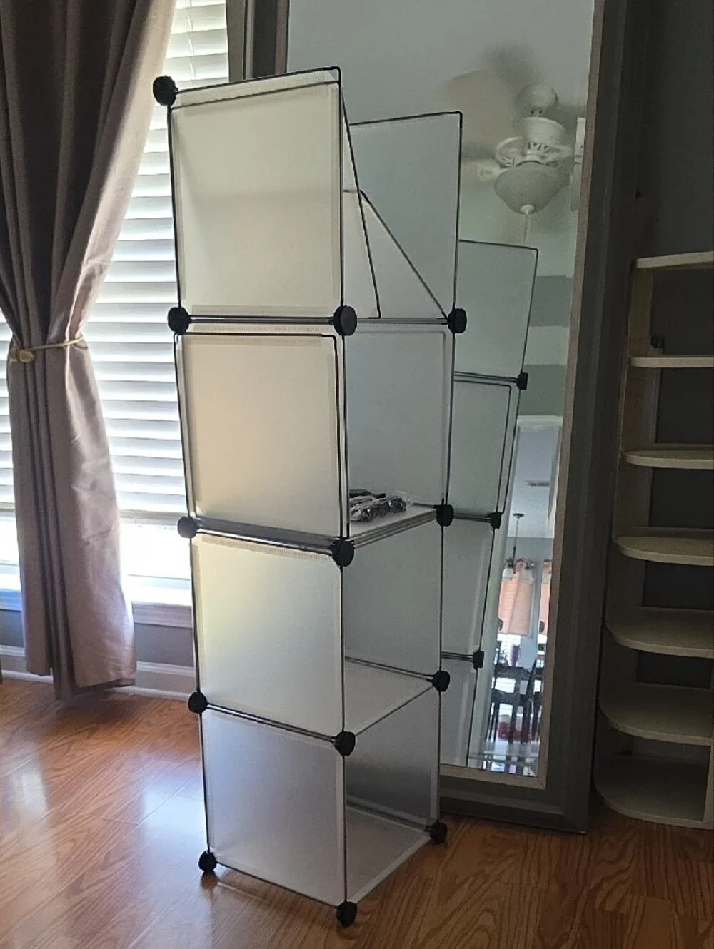 Cube Storage Organizer - White Modular Shelving